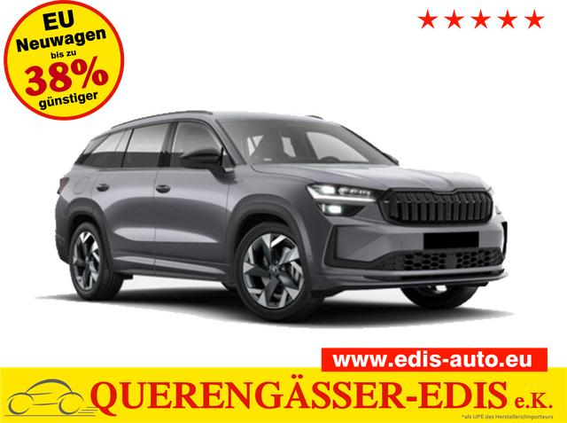 Skoda Kodiaq - Sportline 2.0 TSI DSG 4x4 7Sitzer*Standheizung*AHK*NAVI*SHZ*Matrix*360°*IPA*Keyless*Canton
