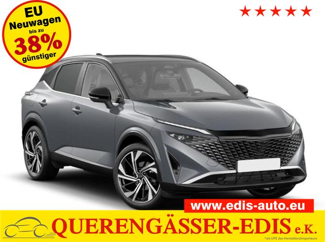 Nissan Qashqai - N-DESIGN 1.3 mHEV AT Pano*20"*NAVI*E-Heck*SHZ*HeadUp*I-Key*E-Sitz*