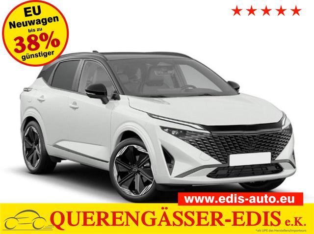 Nissan Qashqai - N-DESIGN 1.3 mHEV AT Pano*20"*NAVI*E-Heck*SHZ*HeadUp*I-Key*E-Sitz*