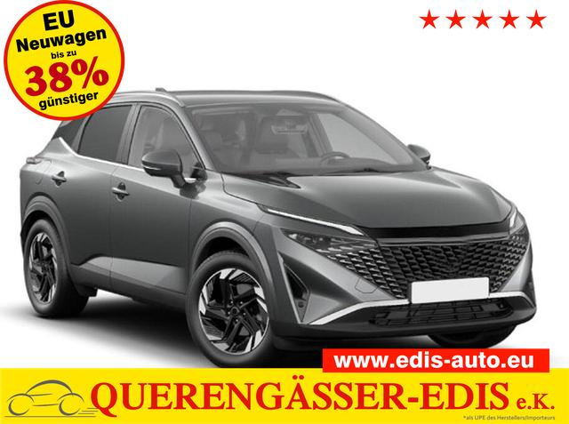 Nissan Qashqai - N-CONNECTA 1.3 DIG-T mHEV AT Navi*Android Auto*Teilleder*SHZ*18"*Keyless*360&deg;Kamera*ACC