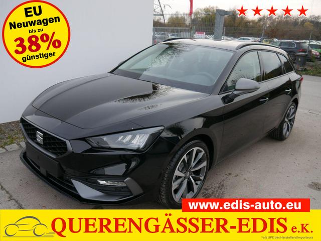 Seat Leon Sportstourer - FR Kombi 2.0 TDI DSG*NAVI*ACC*5J-GARANTIE*AHK-SCHWENKBAR*SOFORT-VERF&Uuml;GBAR*PDC*LED*SHZ*KLIMA*18-ZOLL