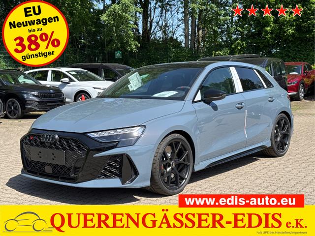 Audi RS3 Sportback - PANO+SONOS+MATRIX+eHK+360KAM+SHZ+KLIMA+DESIGNPAKET ROT