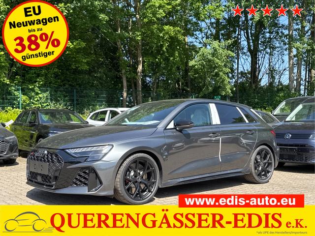Audi RS3 Sportback - PANO+SONOS+MATRIX+eHK+360KAM+SHZ+KLIMA+DESIGNPAKET ROT