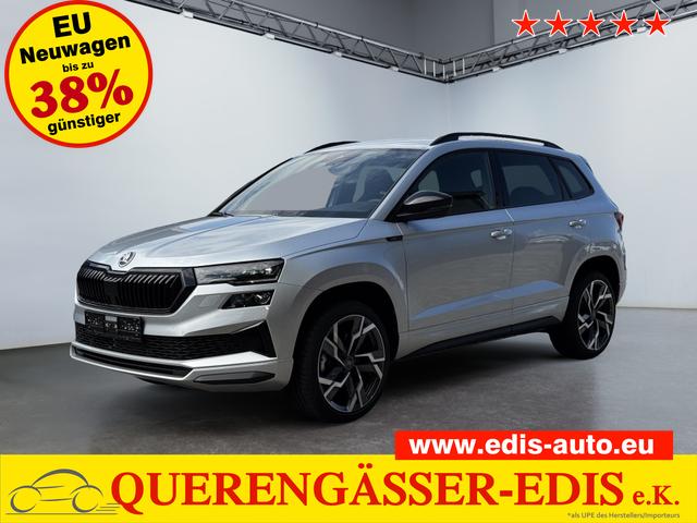 Skoda Karoq - 1,5 TSI DSG Sportline 2ZKli AHK ACC Canton PDC Kam 19Zo 5JG