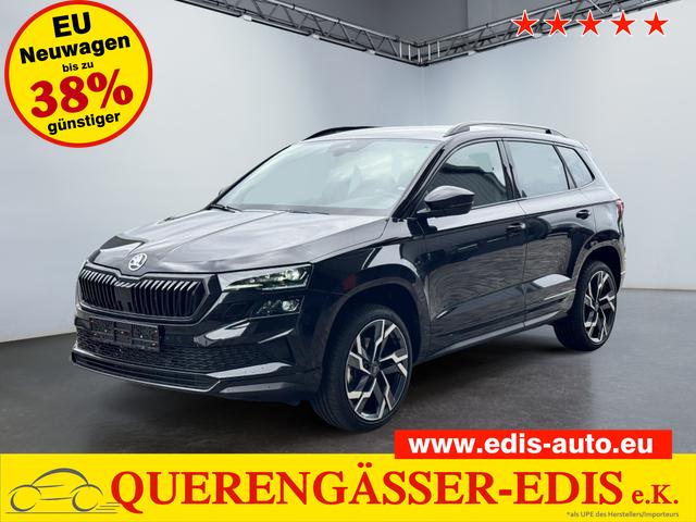 Skoda Karoq - 2,0 TDI DSG Sportline 2ZKli AHK ACC SHT PDC Kam 19Zo 5JG