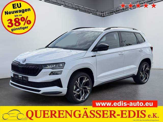 Skoda Karoq - 2,0 TDI DSG Sportline 2ZKli AHK ACC SHT PDC Kam 19Zo 5JG