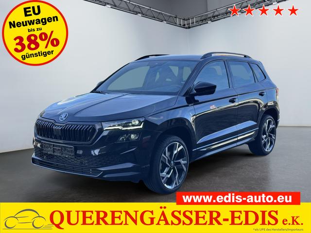 Skoda Karoq - 1,5 TSI DSG Sportline 2ZKli AHK ACC Canton PDC Kam 19Zo 5JG