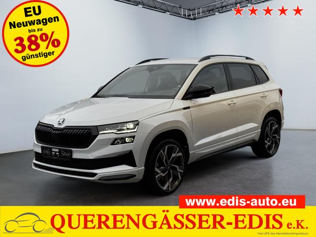 Skoda Karoq - 1,5 TSI DSG Sportline 2ZKli AHK ACC Canton PDC Kam 19Zo 5JG