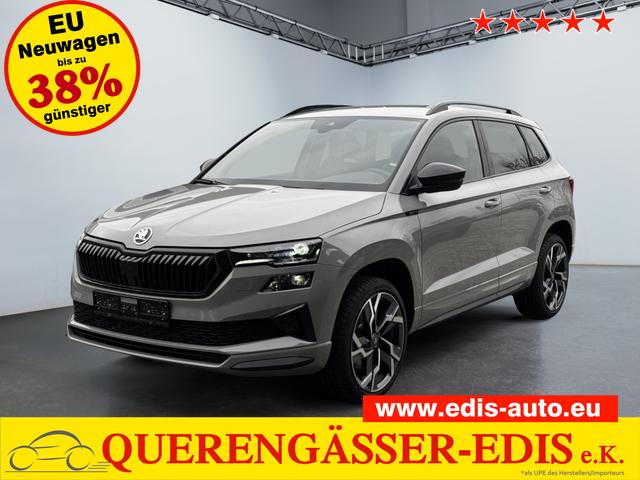Skoda Karoq - 1,5 TSI DSG Sportline 2ZKli AHK ACC Canton PDC Kam 19Zo 5JG