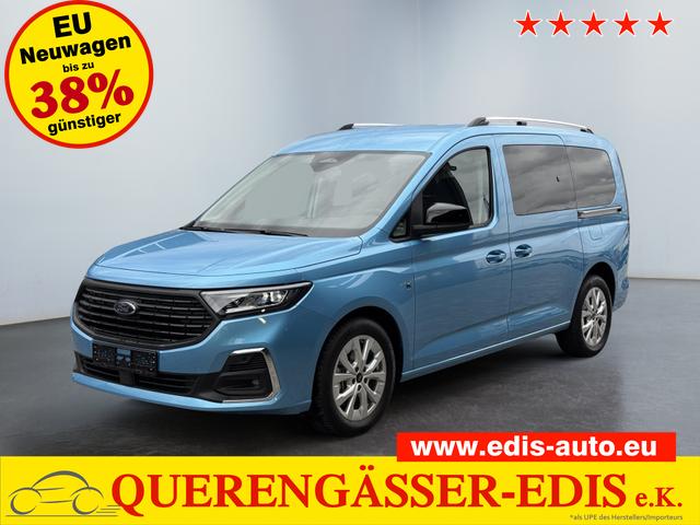 Ford Grand Tourneo - Titanium 2,0 TDCI L2 7 Sitzer 2ZKlima LED Scheinwerfer Anh&auml;ngerkupplung Sitzheizung Einparkhilfe Kamera 17 Zoll Leichtmetall ACC