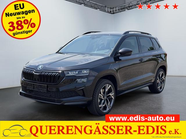 Skoda Karoq - Sportline 2,0 TSI 4x4 DSG Leder 2ZKlimaautomatik Canton Totewinkel Assistent 2 x Einparkhilfe Kamera 19 Zoll Felgen adaptiver Tempomat 5J Garantie