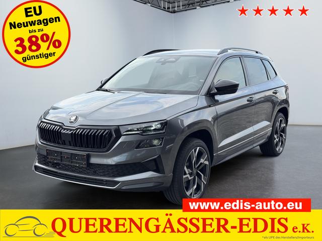 Skoda Karoq - Sportline 2,0 TSI 4x4 DSG 2ZKlimaautomatik Canton Anh&auml;ngerkupplung Totewinkel Assistent 2 x Einparkhilfe Kamera 19 Zoll Felgen adaptiver Tempomat 5J Garantie