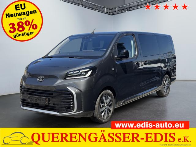 Toyota Proace Verso - 2,0 D-4 L2 8-Sitzer ACC 2ZoKlima Navigation 17 Zoll Alufelgen Parksensoren R&uuml;ckfahrkamera LED Scheinwerfer