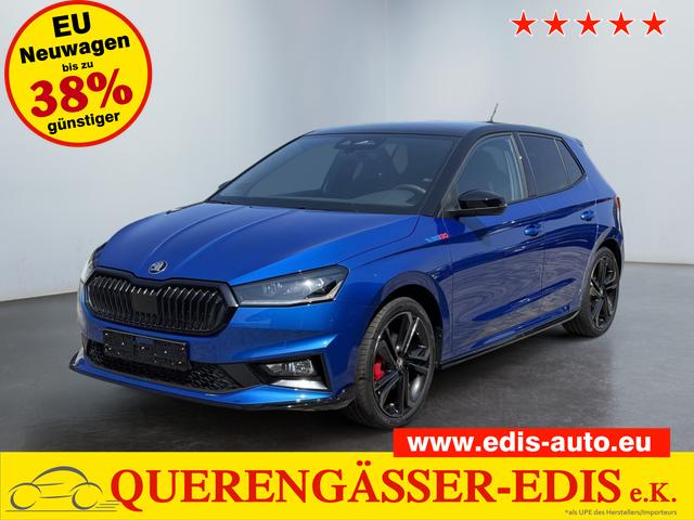 Skoda Fabia - 130 1,5 TSI DSG 2 ZoKlima ACC Navi 2x Einparkhilfe Kessy 18 Zoll beheiztes Lenkrad Sitzheizung Sunset 5J Garantie