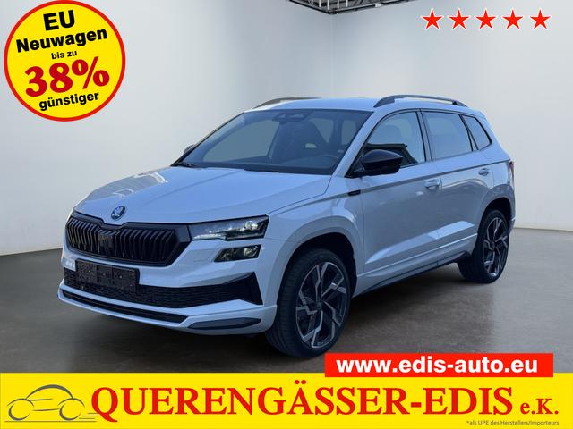 Skoda Karoq - Sportline 2,0 TDI DSG 2ZKlimaautomatik Canton Anh&auml;ngerkupplung Totewinkel Assistent 2 x Einparkhilfe Kamera 19 Zoll Felgen adaptiver Tempomat 5J Garantie