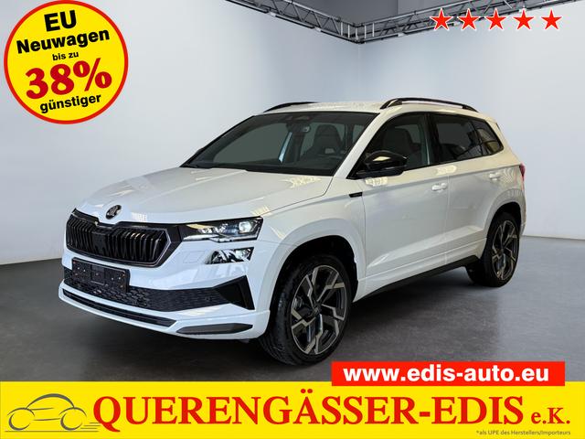 Skoda Karoq - Sportline 2,0 TSI 4x4 DSG 2ZKlimaautomatik Canton Anh&auml;ngerkupplung Totewinkel Assistent 2 x Einparkhilfe Kamera 19 Zoll Felgen adaptiver Tempomat 5J Garantie