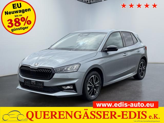 Skoda Fabia - Monte Carlo 1,0 TSI DSG 2 ZoKlima Apple Einparkhilfe beheiztes Lenkrad Sitzheizung Sunset 5J Garantie
