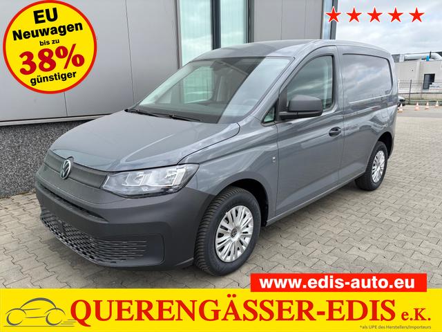 Volkswagen Caddy Cargo - 1.5 TSI 115PS, Pure-Grey, Klima, Parksensoren hinten, Reserverad, Kunststoffbodenbelag Fahrer-/Fahrgastraum, Ganzjahresreifen, Radio 10" + Wireless App-Connect, Tempomat, Hecktüren, Schiebetür rechts