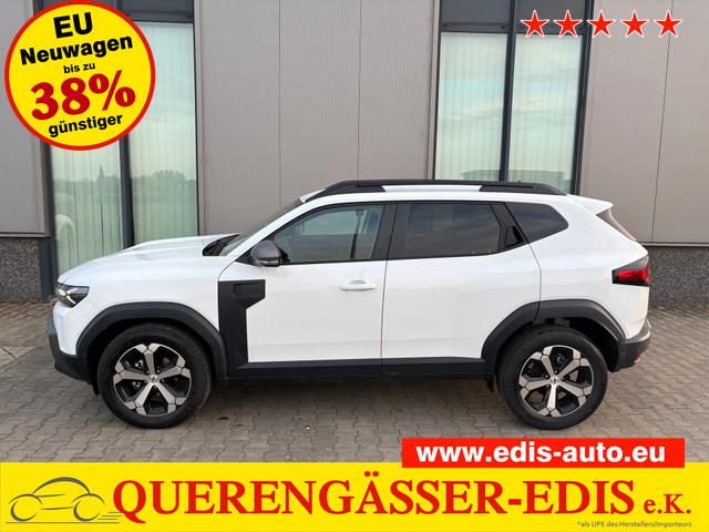 Dacia Duster - Journey 1.2 TCe 130 5J Garantie, Winter-Paket, Park-Paket, 18" Alufelgen "TAGASAN", Klimaautomatik, Hands-free, Rückfahrkamera, Parksensoren vorn/hinten, LED-Scheinwerfer, MEDIA NAV 10", Abgedunkelte Scheiben, Nebelscheinwerfer, Armlehne, Dachreling, Tempomat