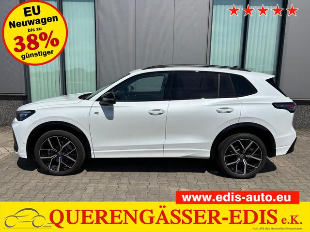 Volkswagen Tiguan - R-Line 2.0 TDI 4MOTION 193PS DSG, PANORAMADACH, ANHÄNGERKUPPLUNG, IQ LIGHT, DESIGN-PAKET Black&Style, NAVI, DCC-Fahrwerk, 20" LEEDS schwarz, Area View, Alarm, Elektr. Heckklappe, Keyless,Massagefunktion, Park Assist, ACC, Sitzheizung, Climatranic