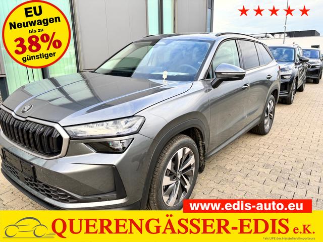 Skoda Kodiaq - Selection 1.5 TSI mHEV 150PS DSG, 3J. Garantie, STANDHEIZUNG, 19" Alu, MATRIX-LED, NAVI 13", Alarm, Anhängerkupplung, Elektr. Heckklappe, ACC, 3Z-Climatronic, KESSY, Sitzheizung, Parksensoren v/h, Kamera, Fahrersitz elektr/Memory, Lederlenkrad beheizt, Virtual Coc