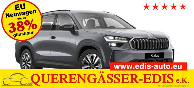 Skoda Kodiaq - Selection Business Edition 2.0 TDI 193PS 4x4/ALLRAD DSG, 3J Garantie, 18" Alu, ANH&Auml;NGERKUPPLUNG, MATRIX-LED, ELEKTR. HECKKLAPPE, NAVI 13", KESSY+ALARM, Fahrersitz + Sitzheizung, SPORT-M-Lederlenkrad beheizt, 3Z-Climatronic, ACC, Parksensoren v/h, R&uuml;ckfahrkamera