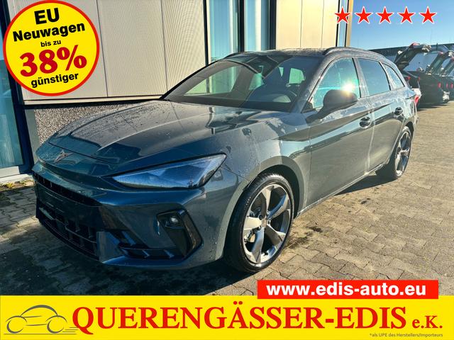 Cupra Leon Sportstourer - Basis 1.5 TSI 150PS 6-Gang, 5 Jahre Garantie, AHK SCHWENKBAR, EDGE-PAKET, WINTER-PAKET, Elektr. Heckklappe, Dachreling, 18" Alu, Voll-LED-Scheinwerfer, 3Z-Climatronic, ACC/Tempomat, Digitales Cockpit, Full Link, Parksensoren v/h, Privacy-Glas, M-Lederlenkrad