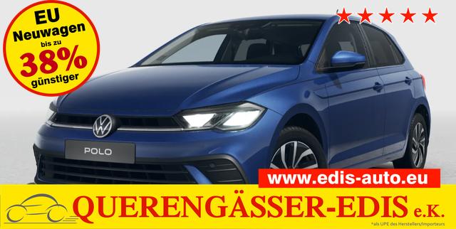 Volkswagen Polo - Special 1.0 TSI 95PS, 4 Jahre VW-Garantie, ANH&Auml;NGERKUPPLUNG, 15" ALU, SITZHEIZUNG, Parksensoren VORNE & hinten, R&uuml;ckfahrkamera, M-Lederlenkrad, READY2DISCOVER, APP-CONNECT, Armlehne vorne, Induktionsladen Smartphone, Abgedunkelte Scheiben, RESERVERAD, NSW