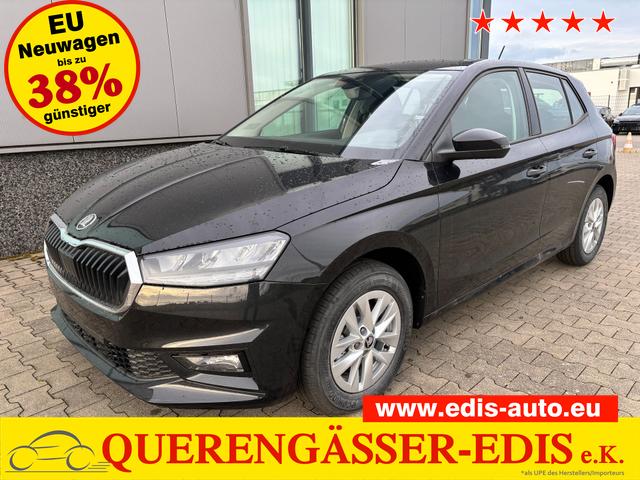 Skoda Fabia - Extra Plus 1.0 TSI 116PS DSG (AUTOMATIK), 5J Garantie, BLACK-MAGIC METALLIC, CLIMATRONIC, BEHEIZTE FRONTSCHEIBE, SITZHEIZUNG, M-Lederlenkrad BEHEIZT, 15" ALU, Parksensoren hinten, R&uuml;ckfahrkamera, Infotainment 8", Virtual Cockpit, Tempomat, NSW, Wireless SmartLink