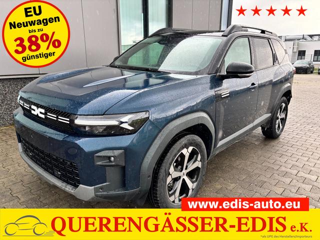 Dacia Bigster - Journey FULL-HYBRID 155 (Benzin+Elektro), BLAU-METALLIC/DACH SCHWARZ, BEHEIZTE FRONTSCHEIBE, SITZHEIZUNG, LENRADKRADHEIZUNG, TOTER-WINKEL-ASSISTENT, PARKSENSOREN VORN/HINTEN, MULTIVIEW-KAMERA, 18" ALUFELGEN, PRIVACY-GLAS, NAVIGATION, ELEKTR. HECKKLAPPE, ACC