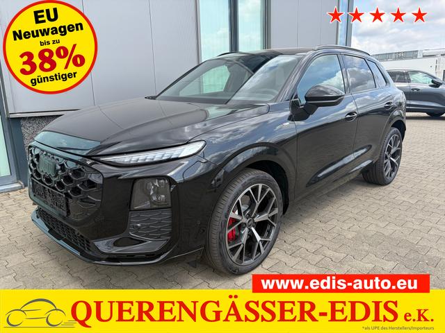 Audi Q3 - Basis 2.0 TSI 204PS quattro (Allrad), 5 JAHRE GARANTIE, Technopaket PLUS, Metallic, Anh&auml;ngerkupplung, PANORAMADACH, DIGITALE MATRIX, Exterieur+Interieur S line Paket, 20" ALU 5-Speichen-Tripod, PRIVACY-Glas, SPORTPAKET, Exterieurpaket schwarz, Dynamikpaket