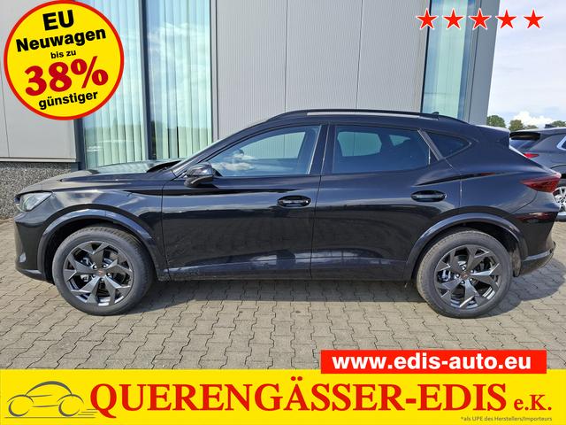 Cupra Formentor - Basis 1.5 eTSI 150PS DSG (AUTOMATIK), ANH&Auml;NGERKUPPLUNG, KESSY, ALARM, R&Uuml;CKFAHRKAMERA, ELEKTR. HECKKLAPPE, 18" Alu, Sitzheizung, M-Lederlenkrad beheizt, 3-Zonen-Climatronic, Parksensoren vorne/hinten, ACC-Tempomat, Digitales Cockpit 10", Radio 12,9"+Full-Link