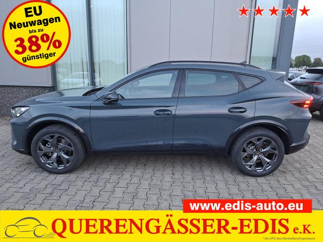 Cupra Formentor - Basis 1.5 eTSI 150PS DSG (AUTOMATIK), 18" Alu, Sitzheizung, M-Lederlenkrad beheizt, 3-Zonen-Climatronic, Parksensoren vorne/hinten, Adaptiver Tempomat, Digitales Cockpit 10", Radio 12,9" + Full-Link (Navi-Funktion &uuml;ber Smartphone), FULL-LED-Scheinwerfer