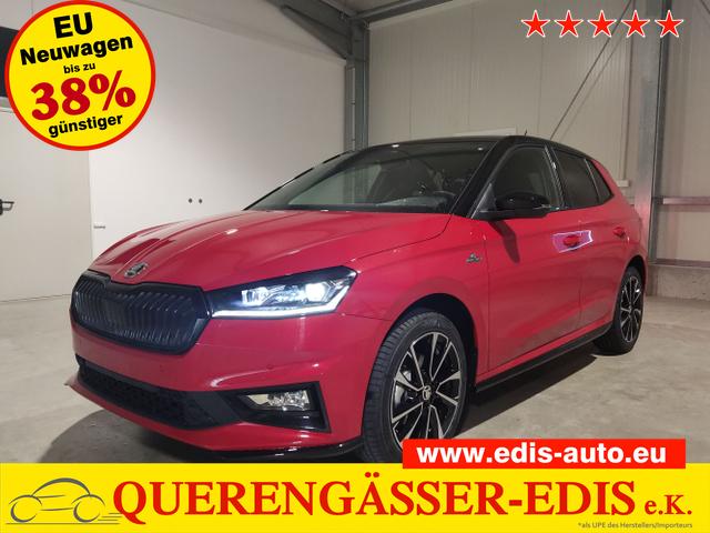 Skoda Fabia - Monte Carlo 1.0 TSI 116 PS DSG-4 Jahre Garantie-Smartlink-DAB-Bluetooth-Klimaautomatik-2xPDC-Keyless-Kamera-SHZ-LED-Tempomat-17''Alu-Sofort