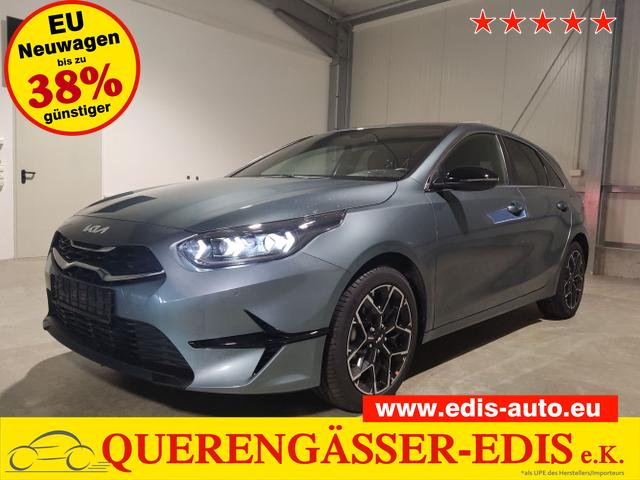 Kia Ceed - Edition 30 Jahre 1.5 T-GDI 140 PS Navi-Teilleder-Tempomat-DAB-Klimaautomatik-LED-AppleCarPlay-AndroidAuto-Winterpaket-Rückfahrkamera-Chrompaket-Bluetooth-17''Alu-sofort