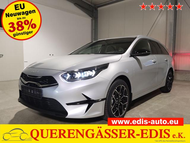 Kia Ceed Sportswagon - Edition 30 Jahre 1.5 T-GDI 140 PS Navi-Teilleder-Tempomat-DAB-Klimaautomatik-LED-AppleCarPlay-AndroidAuto-Winterpaket-Rückfahrkamera-Glanzpaket-Bluetooth-17''Alu-sofort