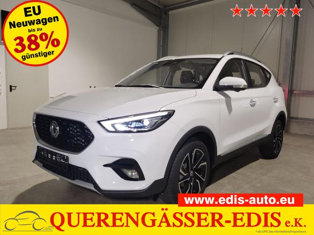 MG ZS - Luxury 1.5 VTI 106 PS Garantie-Leder-Navi-AppleCarPlay-AndroidAuto-LED-360°Kamera-Klima-Tempomat-17''Alu
