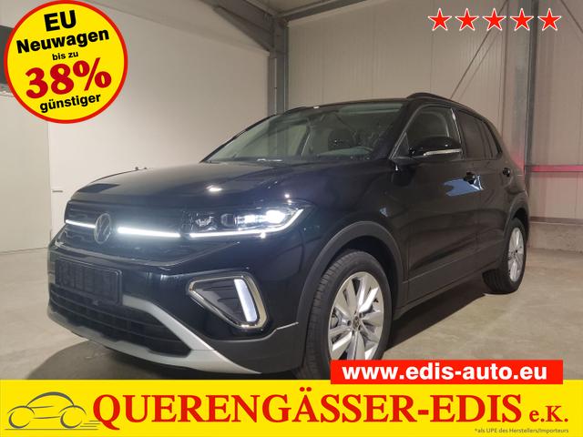 Volkswagen T-Cross - Exclusive 1.0 TSI 116 PS DSG AppleCarPlay-AndroidAuto-LED-Matrix-2-Zonen-Klimaanlage-Rückfahrkamera-Sitzheizung-17''Alu-Sofort