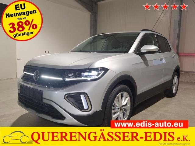 Volkswagen T-Cross - Exclusive 1.0 TSI 116 PS DSG AppleCarPlay-AndroidAuto-LED-Matrix-2-Zonen-Climatronic-Rückfahrkamera-Sitzheizung-Keyless-17''Alu-Sofort