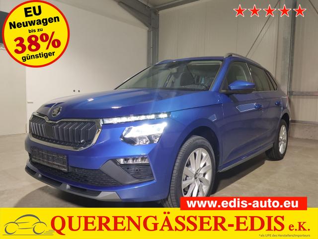 Skoda Kamiq - 130 Jahre Premium Edition 1.5 TSI 150 PS DSG Anhängerkupplung-AppleCarPlay-AndroidAuto-Winterpaket-Alcantara-DAB-Tempomat-Totwinkelassist-Kamera-SunSet-el.Heckklappe-17''Alu