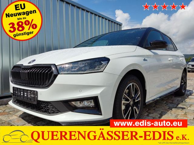 Skoda Fabia - Monte Carlo 1.0 TSI 116 PS 6 Gang-Smartlink-DAB-Bluetooth-Klimaautomatik-2xPDC-Kamera-SHZ-LED-Tempomat-16''Alu-Sofort