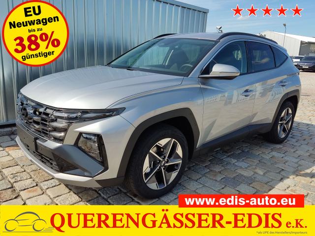 Hyundai TUCSON - GO 1.6 T-GDI 2WD 6-Gang Navi-18"-2 Zonen Klimaautomatik-LED-Kamera-Sofort