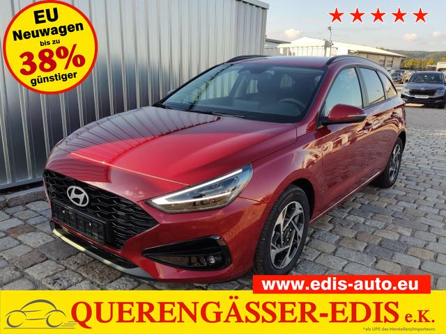 Hyundai i30 Kombi - Smart Plus Edition 1.0 T-GDI 100 PS 7DCT Navi-AppleCarPlay-AndroidAuto-Winterpaket-Rückfahrkamera-PDC-DAB-Klima-Tempomat-16''Alu-sofort
