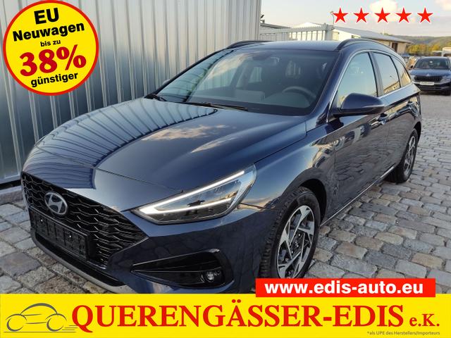 Hyundai i30 Kombi - Style Plus Edition 1,5 T-GDI MHEV 48 V 140 PS 7-DCT Navi-Klimaautomatik-AppleCarPlay-AndroidAuto-Rückfahrkamera-PDC-DAB-16''Alu-Sofort