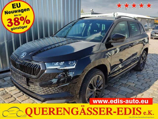 Skoda Karoq - Sportline 2.0 TDI 150 PS 4x4 DSG Navi-Anhängerkupplung-Garantie-LED-Matrix-AppleCarPlay-Android-Auto-ACC-Kessy-2-Zonen-Klimaautomatik-18''Alu-Sofort