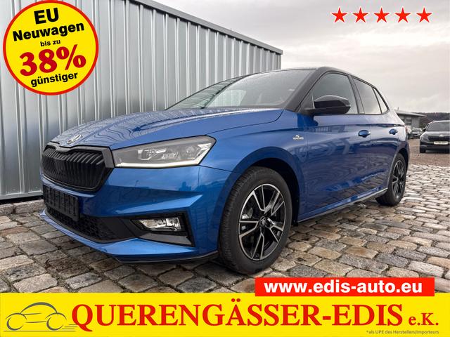 Skoda Fabia - Monte Carlo 1.0 TSI 116 PS 6 Gang-Smartlink-DAB-Bluetooth-Klimaautomatik-2xPDC-Kamera-SHZ-LED-Tempomat-16''Alu-Sofort