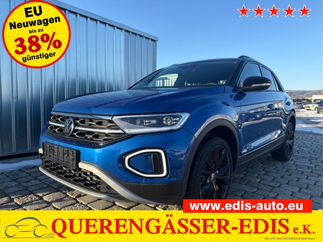 Volkswagen T-Roc - Black Style 1,5 TSI 150 PS DSG AHK-IQ Light-Navi-ACC-Kamera-19 "Alu-IQ Drive-Sofort