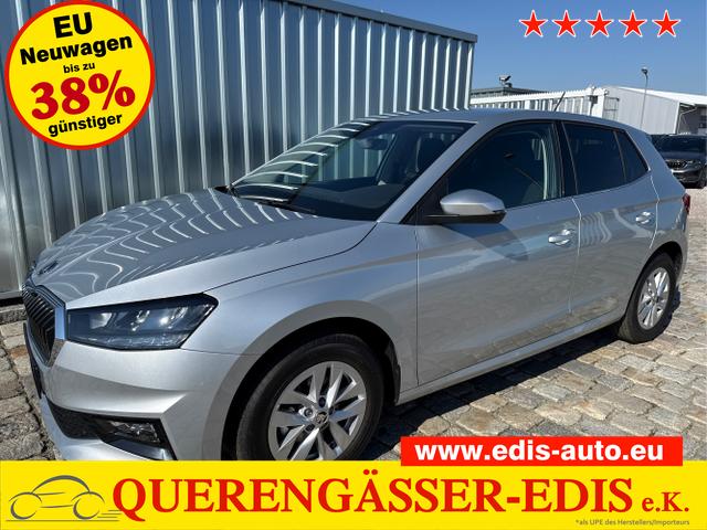 Skoda Fabia - Selection PLUS 1.0 TSI 95 PS 5-Jahre Garantie-AHK abnehmbar-Sunset-KessyEasyStart-AppleCarPlay-AndroidAuto-LED-PDC hinten-Lenkradheizung-Winterpaket-Sitzheizung-DAB-Klimaautomatik-Tempomat-Sofort