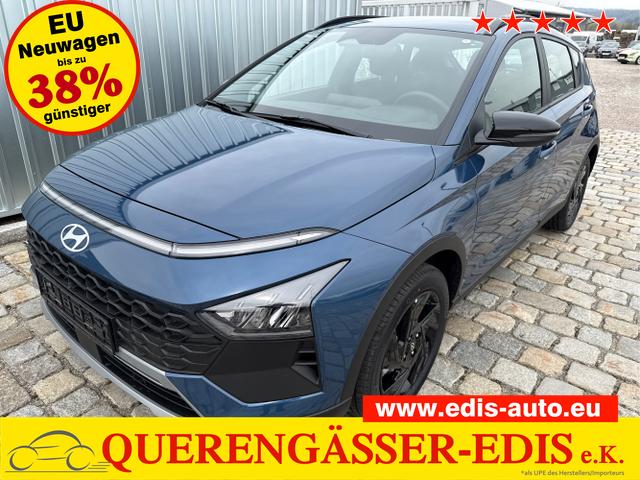 Hyundai BAYON - GO PLUS! 1.0 T-GDI 66 kW (90 PS) DCT7 -PDC-Kamera-16"Alu-SHZ-Lenkradheizung-LED-NAVI-Klimaanlage-AppleCarPlay&AndroidAuto-Tempomat-SUNSET-sofort