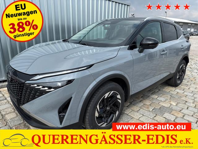 Nissan Qashqai - N-Connecta 1.3 DIG-T Mild Hybrid Automatik 158 PS -NAVI-AndroidAuto-AppleCarPlay-ProPilot-360&deg;Parkkamera-LED-Winterpaket -Keyless-Fernlichtassist-2-Zonen-Klimaautomatik-18''Alu-Sofort